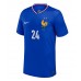 Camiseta Francia Ibrahima Konate #24 Primera Equipación Eurocopa 2024 manga corta